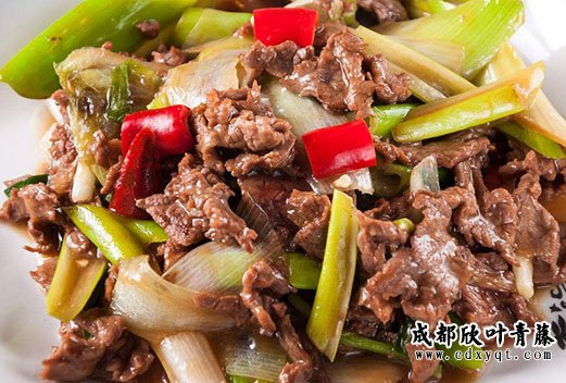 蔥爆牛肉技術(shù)培訓